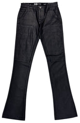 WAIMEA- Stacked Denim JET BLACK Carpenter